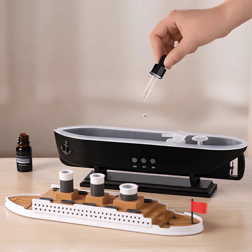 Titanic Humidifier | Auto Shut-off and BPA-Free for 8H Desk