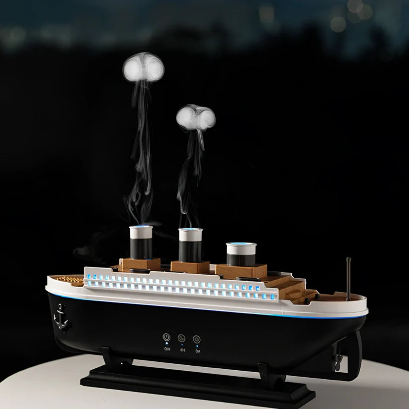 Titanic Humidifier | Auto Shut-off and BPA-Free for 8H Desk