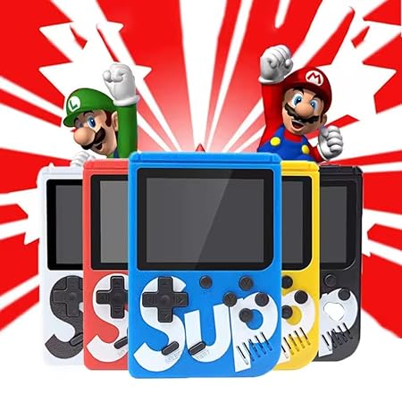 SUP NostalgiaBox - USB Rechargeable with 400 Games | 8-Bit Legend |
