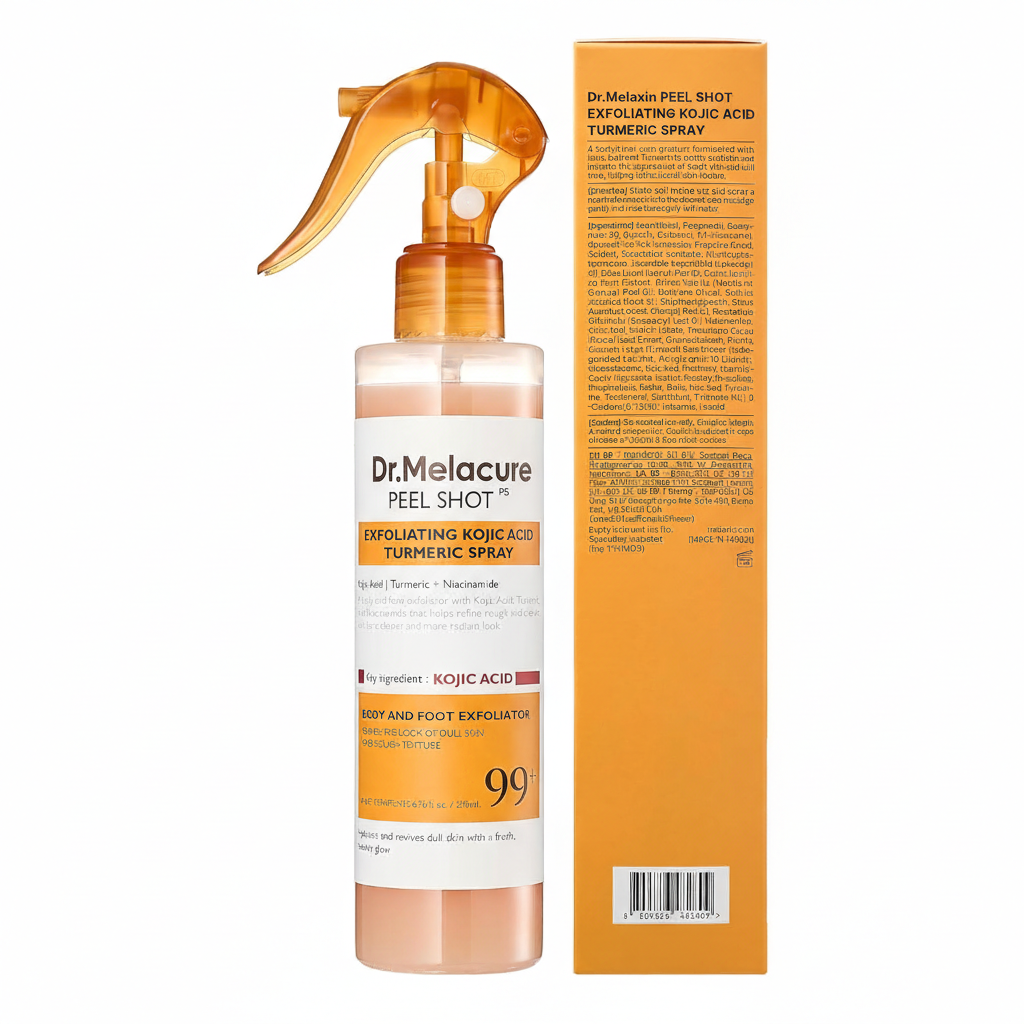 Dr. Melaxin Body Kojic Acid Turmeric Exfoliating Spray