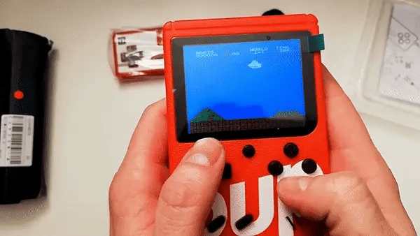 SUP NostalgiaBox - USB Rechargeable with 400 Games | 8-Bit Legend |