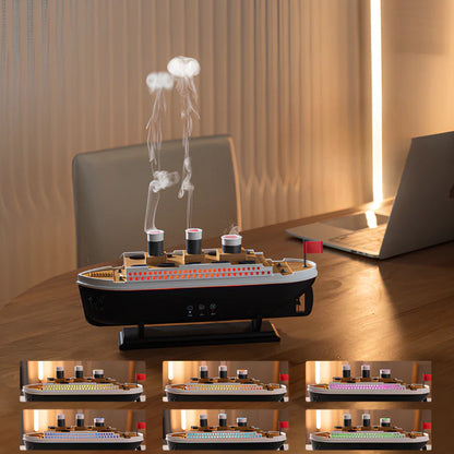 Titanic Humidifier | Auto Shut-off and BPA-Free for 8H Desk