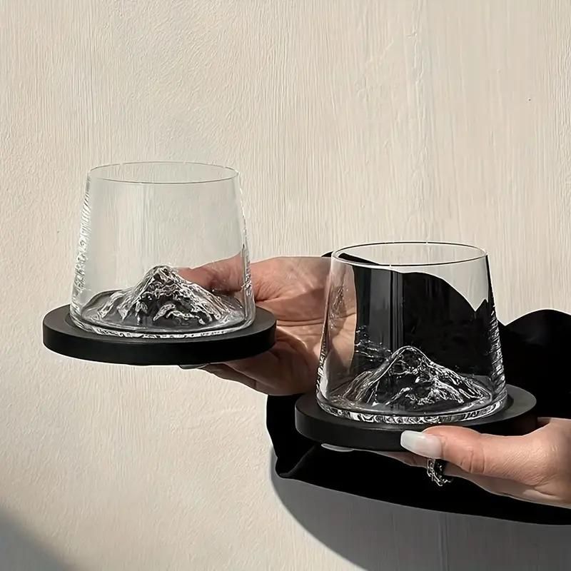 🏔️ Mount Blanc™ – Whiskey Glass