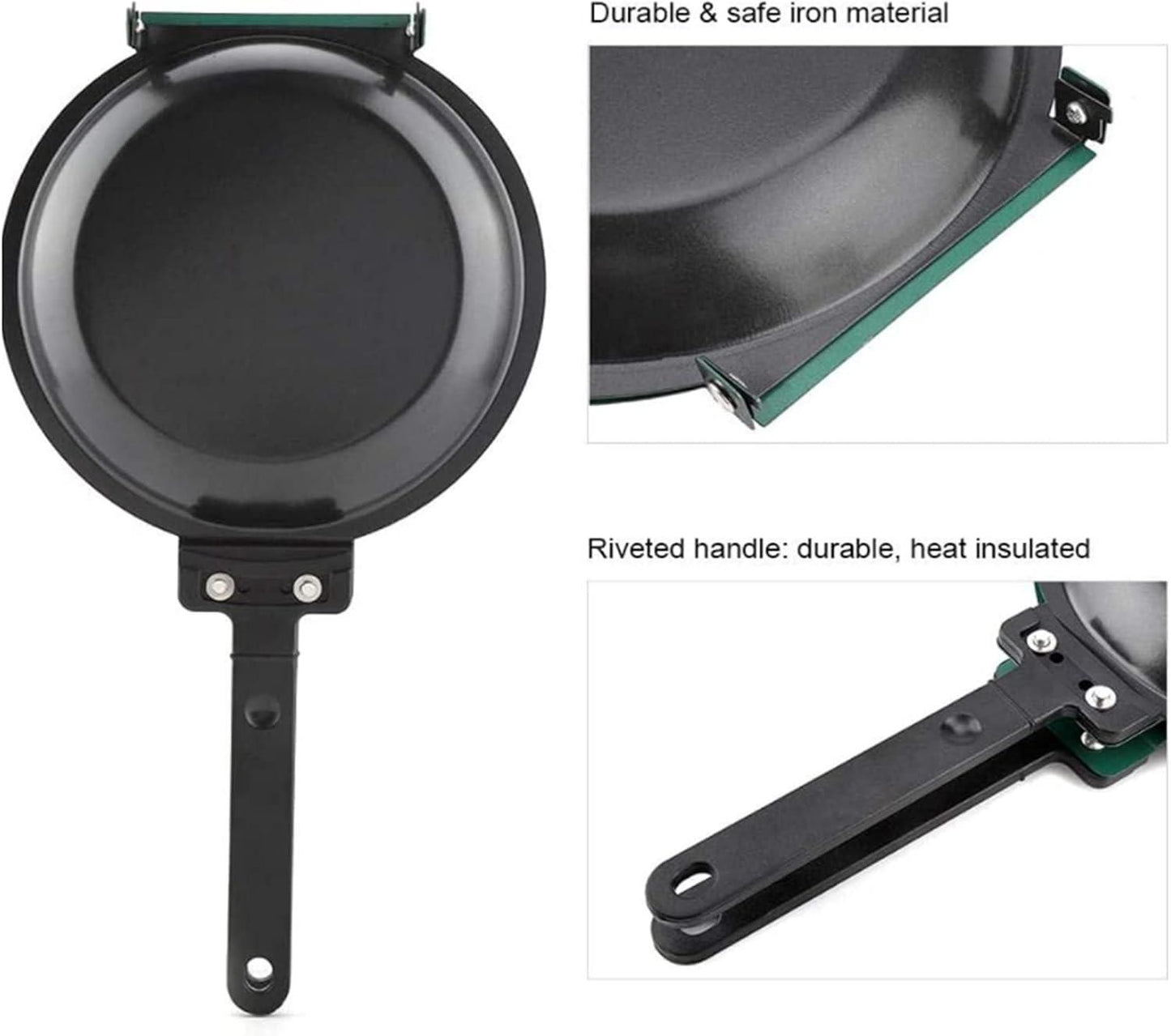 FlipNJack Nonstick Frying Pan - Beginner Friendly