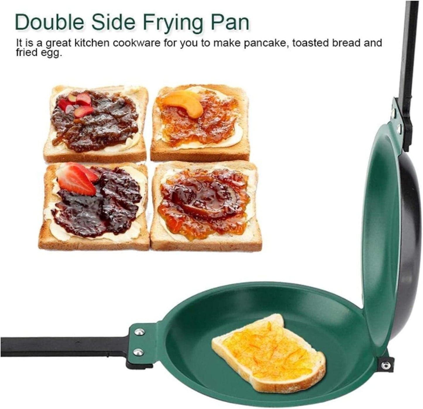 FlipNJack Nonstick Frying Pan - Beginner Friendly