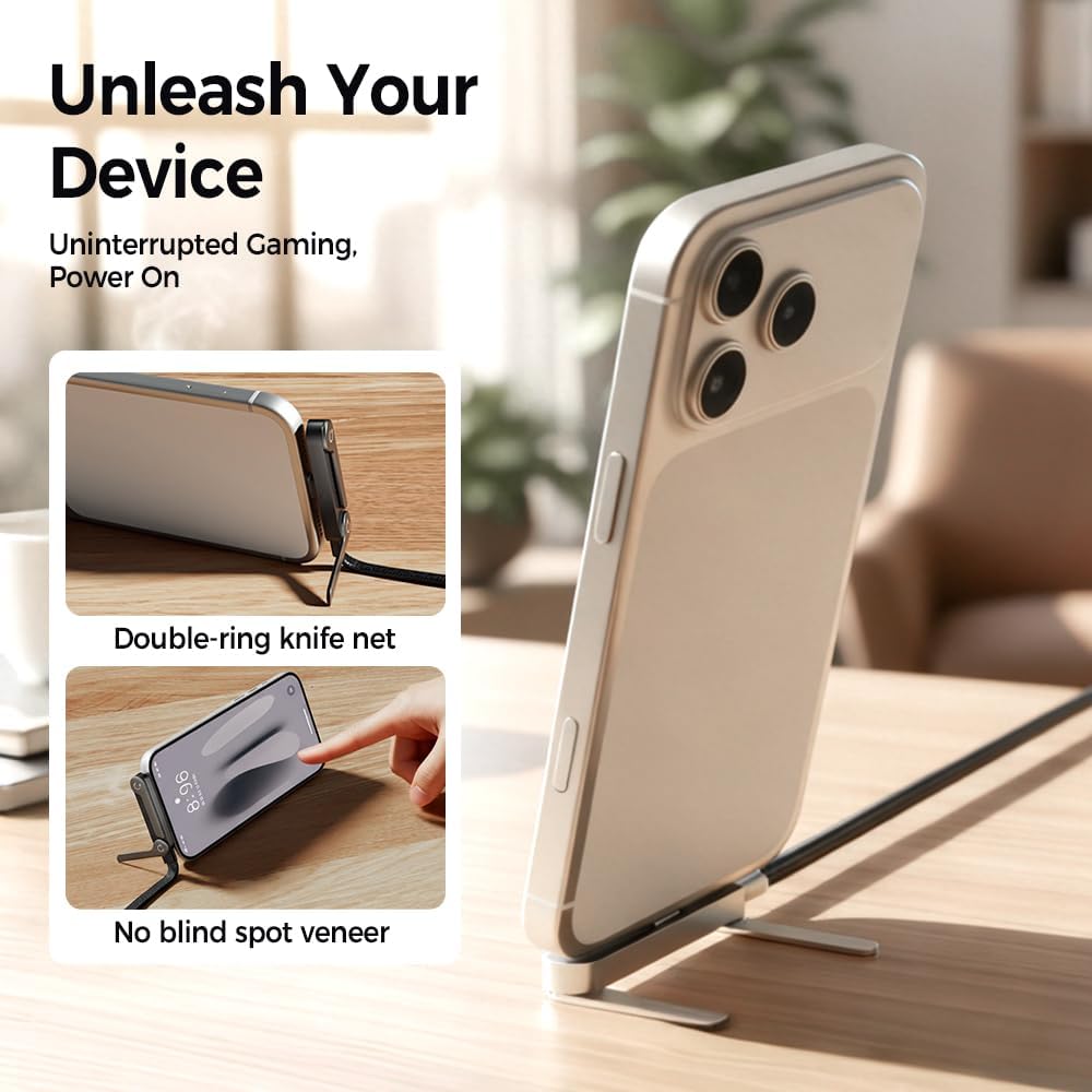 Omnicord™ 2-in-1 Tactical Charging Cable Stand