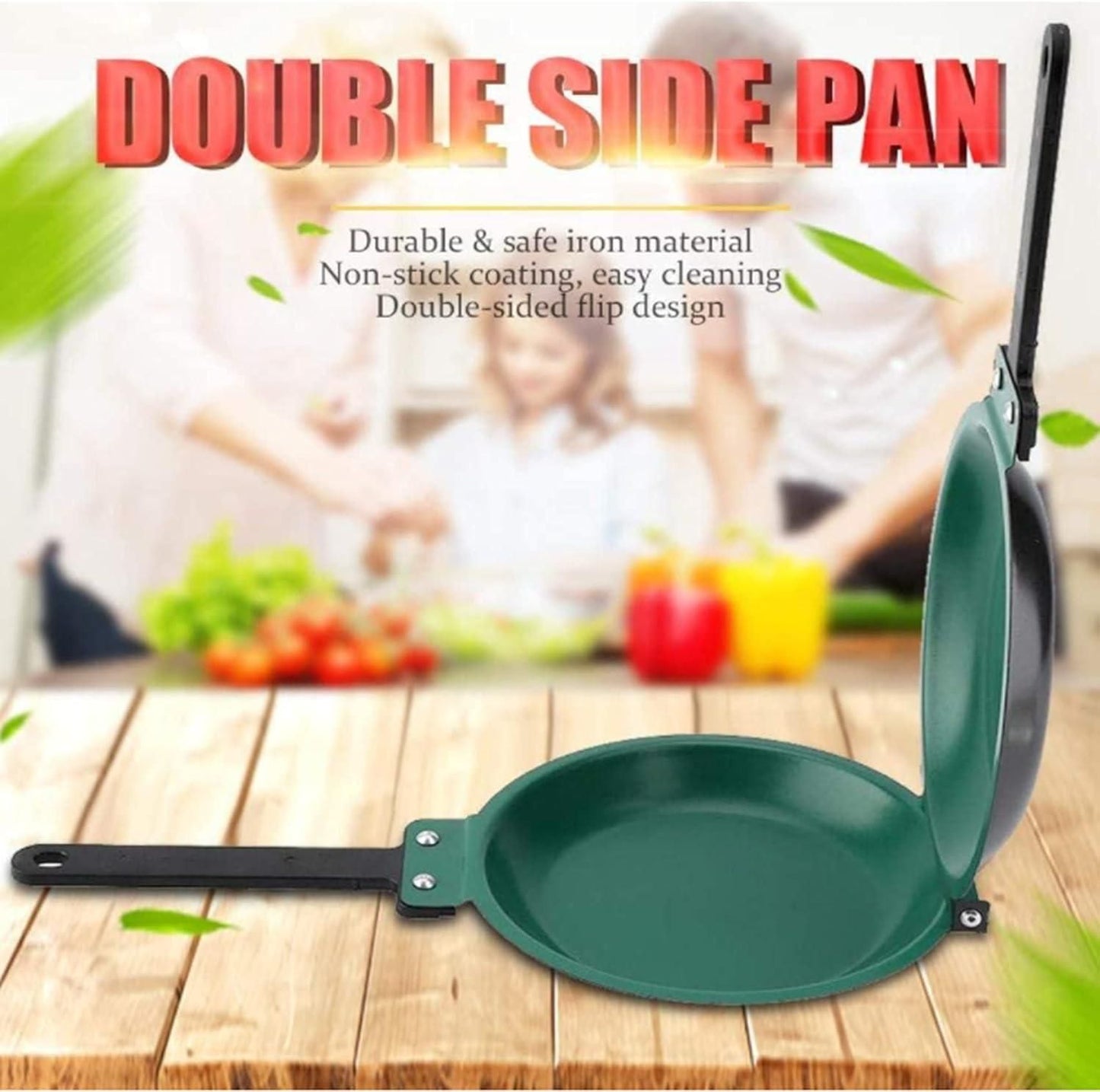 FlipNJack Nonstick Frying Pan - Beginner Friendly