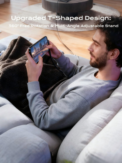 Omnicord™ 2-in-1 Tactical Charging Cable Stand