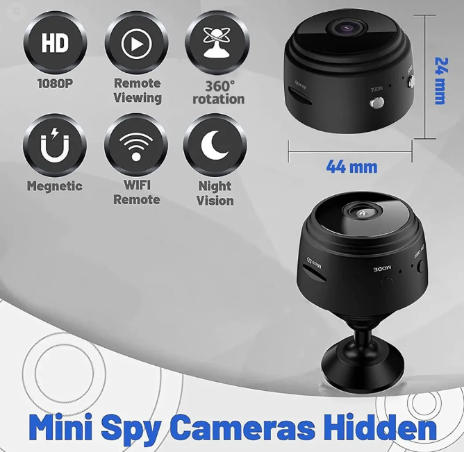 SpyVue360™ -  WiFi Magnetic HD 1080P Wireless Security Camera