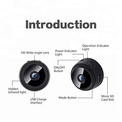 SpyVue360™ -  WiFi Magnetic HD 1080P Wireless Security Camera