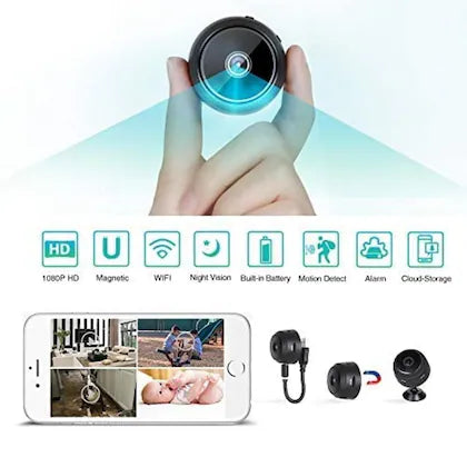 SpyVue360™ -  WiFi Magnetic HD 1080P Wireless Security Camera